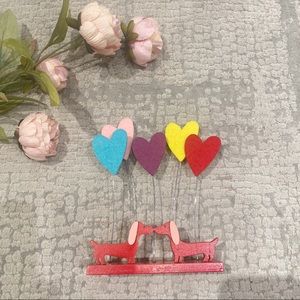 Dachshund Valentine Picture Stand
